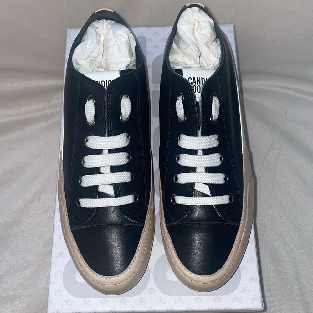 NWT Candice Cooper ROCK PATCH S - Leather sneakers - Black - Picture 9 of 15